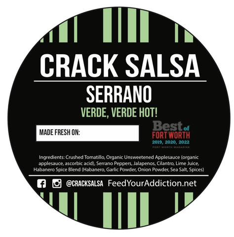 LOCAL PICK-UP ONLY Fresh Pints - SERRANO Limited Time!
